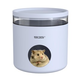 Hamster Hideout,Multifunctional Hamster Igloo for Syrian Hamsters, Gerbils, Hedgehogs, Guinea Pigs,Small Pet Rodents (Blue, Large)