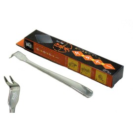 Nagao Isehiro Stainless Steel Yakitori Fork, Chickener, Made in Japan
