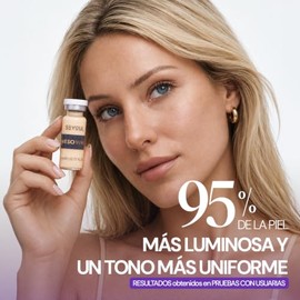 SEYOUL Serum Manchas en la Cara con Niacinamida 10% - Ayuda a Mejorar la Apariencia de Opacidad y Tono Desigual, Suero Facial Iluminador con Células Madre Mesowhite + Ácido Hialurónico, 6 Ampolletas x 5ml (30ml)