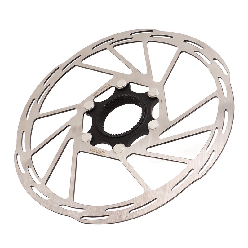 180mm Disc Brake Rotor 180mm Diameter Stainless Steel Alloy Hollowed