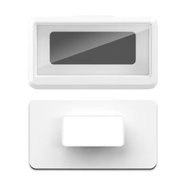 MIXNEX Flexible Lazy Phone Holder – Adjustable Long Arm Bedside Stand for Smartphone Viewing, Hands-Free Mount for Bed, Desk, Kitchen – Universal Clamp Bracket (White)