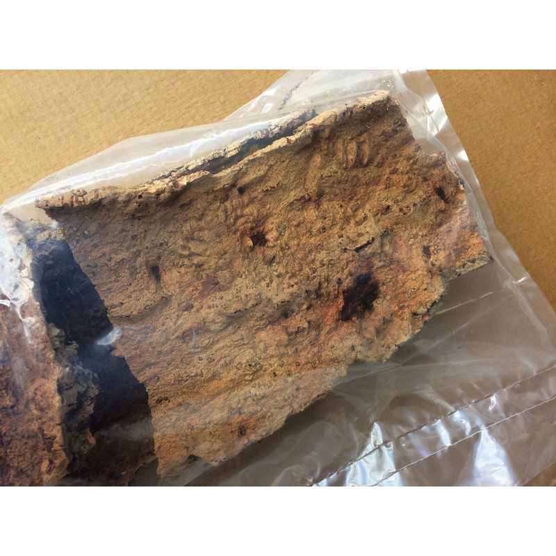 Natural Cork Bark Flats - 3lb Bulk Bag