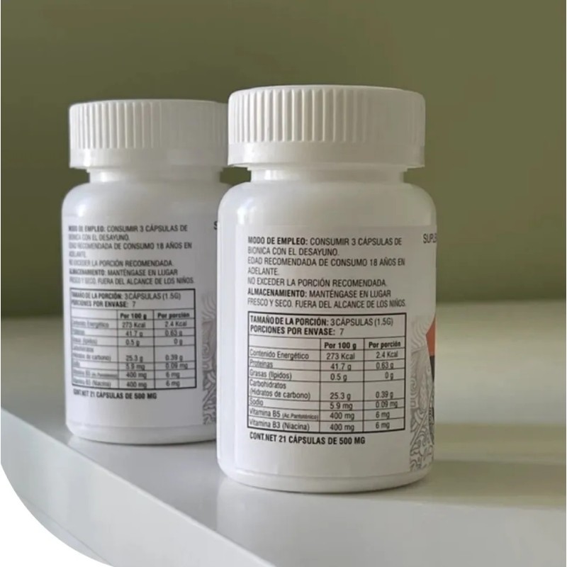 Binica Complejo Herbal Original 21 Cpsulas 2 Pack Sin Sabor