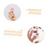 SAFIGLE 6pcs Makeup Sponges Soft Triangle Foundation for Smooth Application