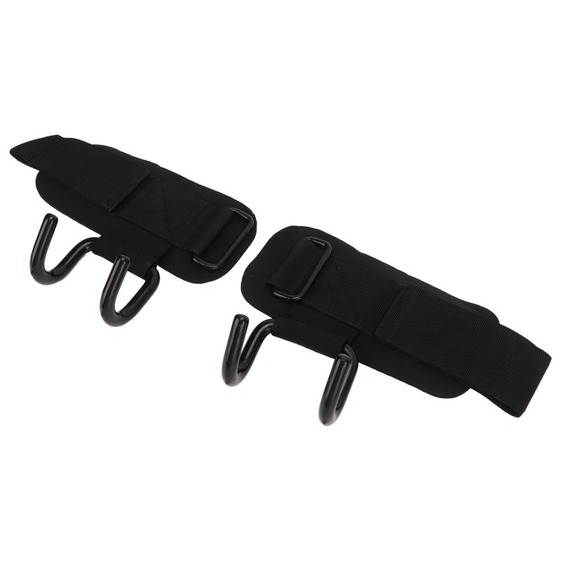 2pcs Wrist Rod Hook Straps Nylon Steel Adjustable Wrist Support