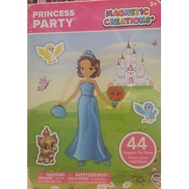 Magnetic Creations Princess Party 44 Magnetic Play Pieces