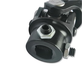 IMOOA 3/4" DD x 3/4"-30 Spline Universal Steering U Joint 83mm Length Black Steel