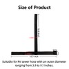 Toeloioh 2 Set RV-Sewer Hose Support with Adjustable Hook and