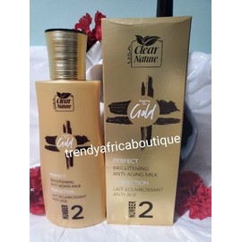 Clear Nature Gold #2 PERFECT brightening & Anti-aging Milk. 500ml X 1👌👌👌