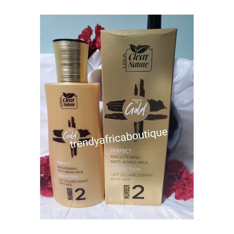 Clear Nature Gold #2 PERFECT brightening & Anti-aging Milk. 500ml