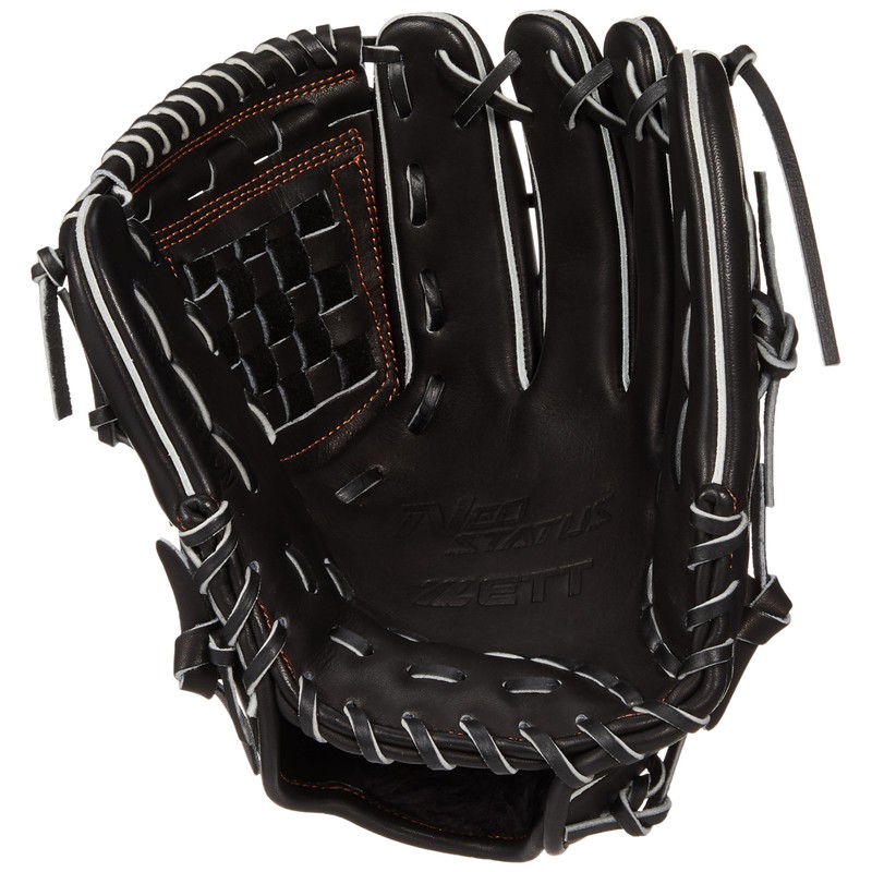 ZETT BRGB31520N Neo-Status Soft Baseball Grab, For Second/Short, Black (1900),