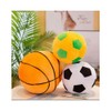 OUKEYI Soft Football Plush Toys Stuffed Sport Throw Pillow Plush