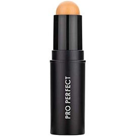 Bodyography Pro Perfect Foundation Stick - Demi-Matte Finish with A Natural Look - Enhancer for Concealing, Highlighting, and Contouring - Vitamin C & E (Caramel)