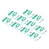 10Pcs Anti Static Wrist Strap PU Adjustable 1MΩ Resistor Long