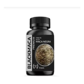 Black Maca Suplemento Maca Negra Vegano 30 Cápsulas 750mg Sin Gluten