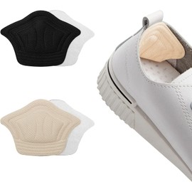 Almohadillas de Talón, Protectores de Talón, Antiampollas, Previene Resbalones, Ampollas y Rozaduras, Amortiguador del Talón, Perfecta para Zapatillas Deportivas, Ajuste Universal, Unisex, 2 Pares