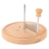 Cheese Curler Professional Ergonomic Handle Rotating Cheese Flower Cutter for