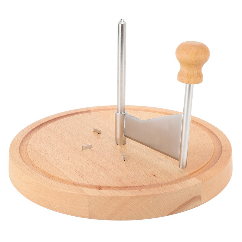 Cheese Curler Professional Ergonomic Handle Rotating Cheese Flower Cutter for