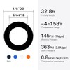 Quickun Pneumatic Tubing 1/8" Tube OD PU Polyurethane Tube Air