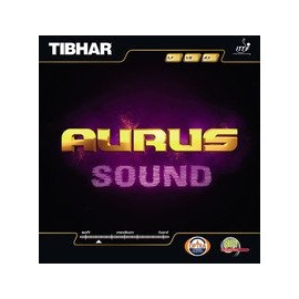Tibhar AURUS SOUND TABLE TENNIS RUBBER (Black, 2.1mm)