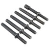 7 Pcs Air Hammer Rivet Bit Set, Dele 0.401 Shank