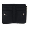 Coccinelle ME, black, flap wallet
