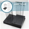 STOBOK Model Making Base Paint Booth Stand 25pcs Clip Base