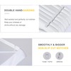 TOPIA HANGER All White Wooden Hangers, Solid Wood Suit Hangers