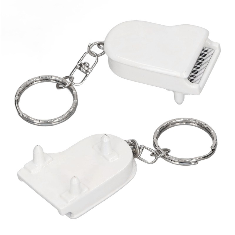 Mini Piano Pendant Keychain Micro Decoration Simulation Piano Key Chain