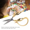Scissors Retro DIY Swan Shaped Cross Stitch Household Cloth Cutting