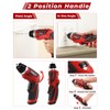 DuroFort Cordless Electric Screwdriver Set, 8V 10Nm Rechargeable Power Electric