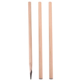 Beavorty Elegant Wooden Eyebrow Pencil 3pcs Kit Long-lasting Waterproof for Women Brow Shaper