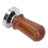 Coffee Tamper Separate Design Stainless Steel Ergonomic Wood Handle Portable