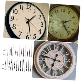 Operitacx 10Sets Mute Clock Mechanism Kit with Clock Hands for Wall Clock Repair Precision Movement Parts for Home Decor and Craft Projects