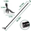 Upgraded Weed Puller Tool Stand Up Heavy Duty: Alloy Long