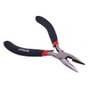 Amtech B3186 Mini Long Nose Plier with Spring, Black Silver & Red, 15cm