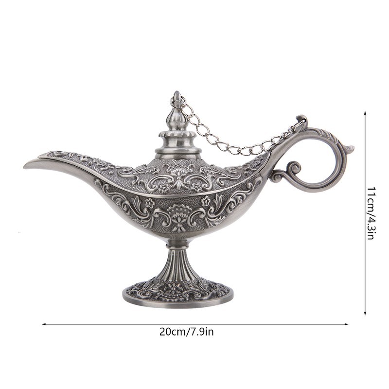 Censer Hollow Aladdin Lamp Decoration Desktop Ornament Home Incense Burner