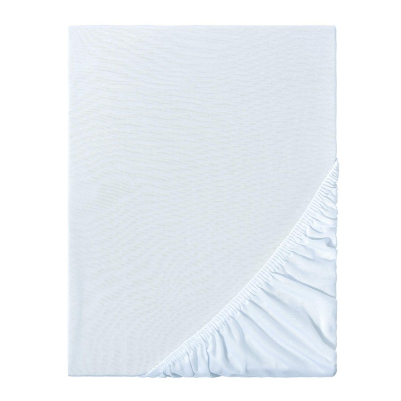 NatureMark Basic Set of 2 Jersey Fitted Sheets, 90 x