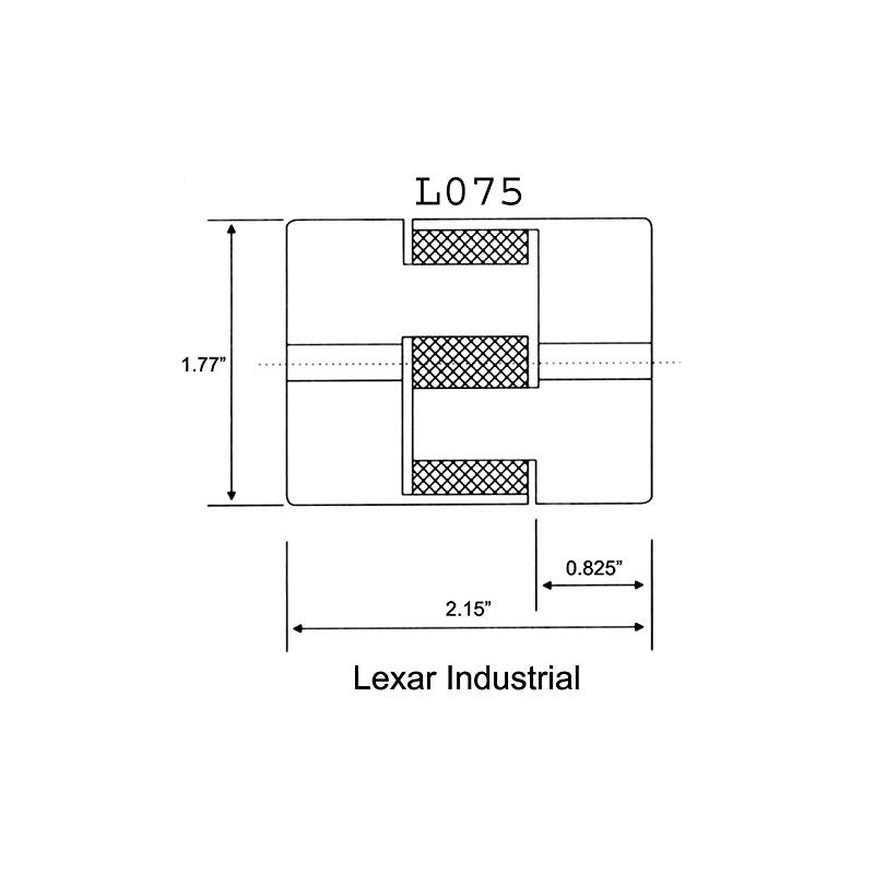 1/2 to 3/4 Log Wood Splitter L075 .500 to .750