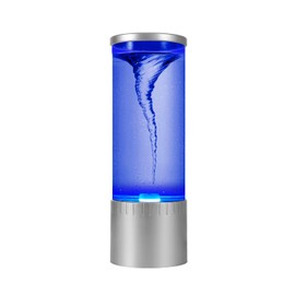 INKUWAN Tornado Lamp – 7 Color LED Night Light with Hypnotic Tornado Effect, USB Powered, Calming Light for Bedroom, Living Room, Office, and Party Decor