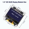 1.3 Inch OLED Display with I2C 128 x 64 Pixel