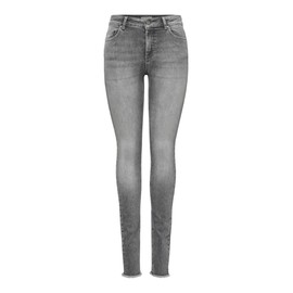 ONLY Female Skinny Jeans, ONLPAOLA High-Waist Skinny-Fit Jeans, Grey Denim