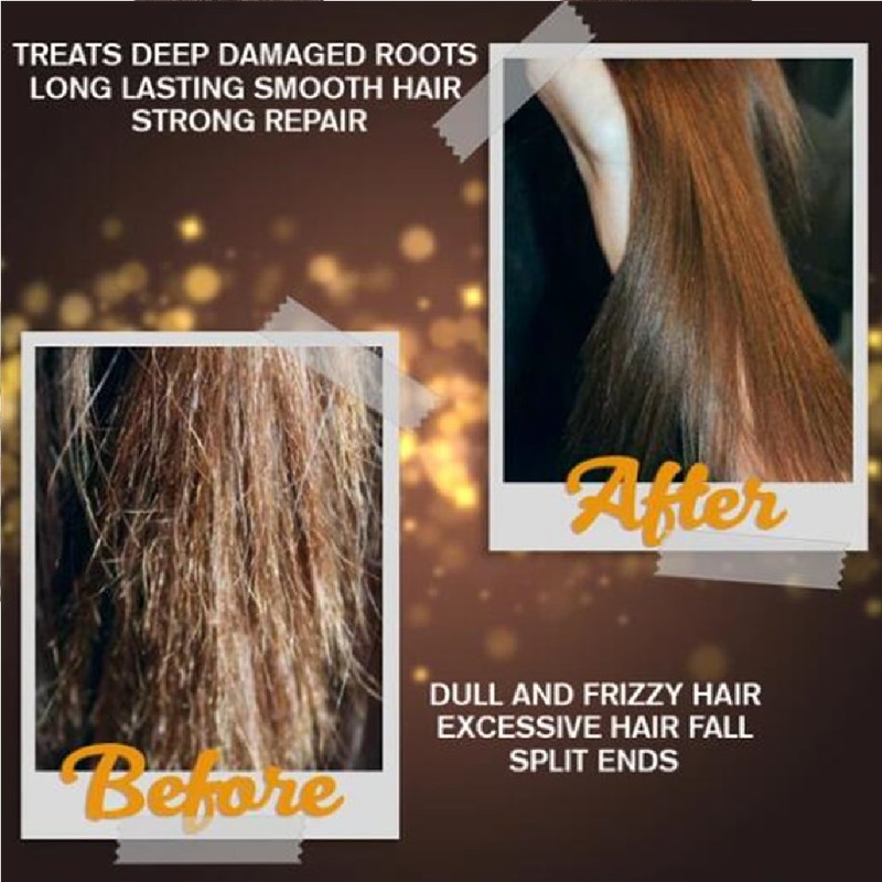 Keratin Moisturize Smooth No Steam Hair Mask Gentle Care Smooth