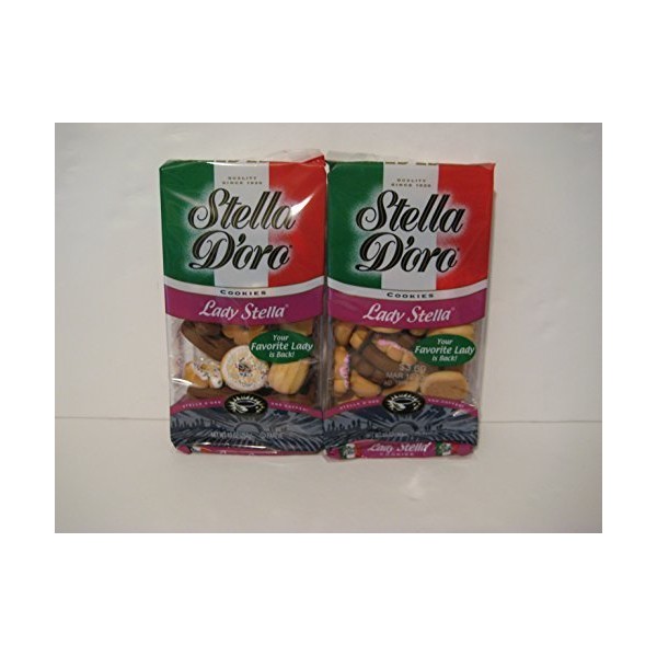 Stella D'oro Lady Stella Cookies, (6)- 10 Oz Bags Bundle. Your Favorite Lady Is Back! by Stella D'oro