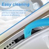 Upgraded Dryer Vent Cleaner Kit: Universal Vacuum Hose Attachment for
