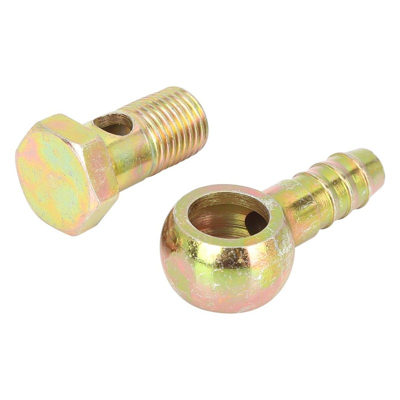 X AUTOHAUX 2 Sets 14mm Banjo Internal Diameter Banjo Bolt