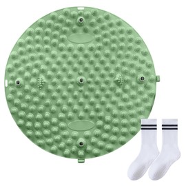 [COOMOORS] Foot Pad Acupressure Board [Ergonomic Design / For Household] Foot, Foot Pressure Points Relax After Exercise, Relieves Swelling Relieves Swelling, Acupressure, Exercise, Compact Folding