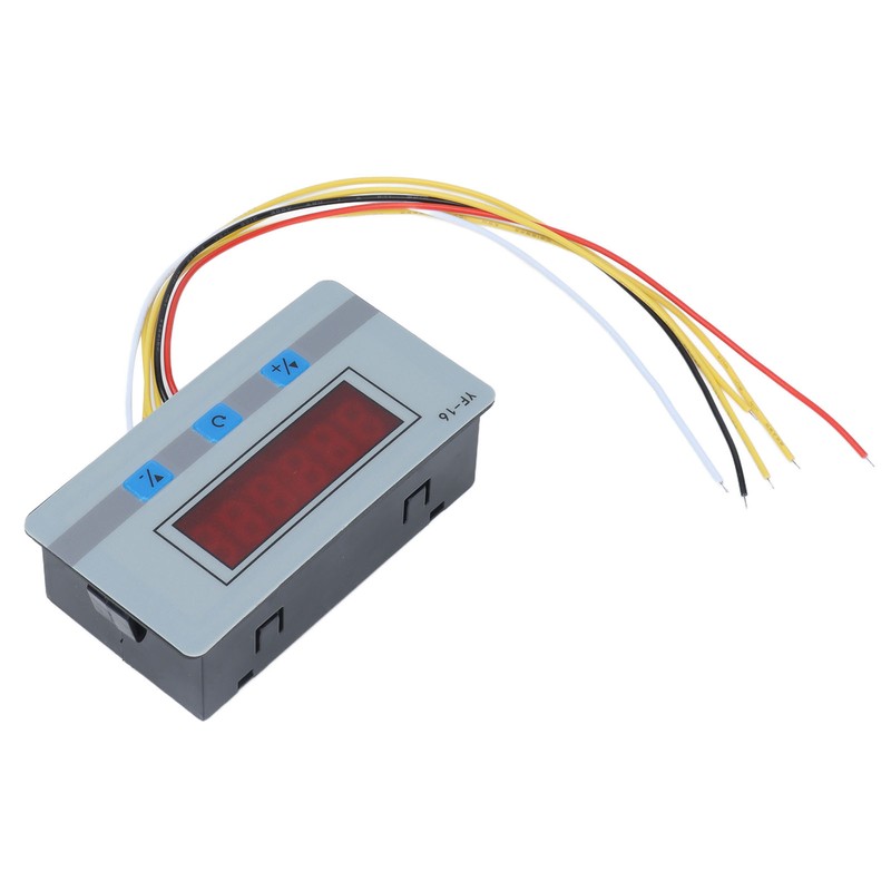 Digital Counter 1‑999999 Auto Detection Tally 5‑24V YF‑16 for Industrial
