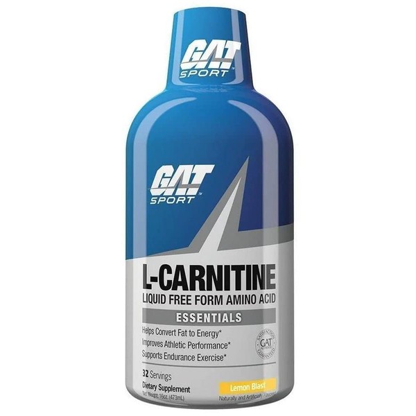 GAT Sport L-Carnitine Liquid1500mg. 32 Servings (Lemon Blast)
