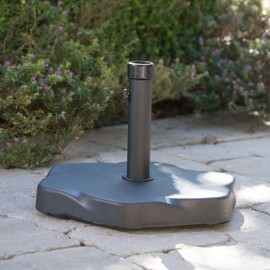 TREATLIFE HOME Sturdy Support for Your Umbrella with Hexagonal Base, Heavyweight Concrete and Steel Design, for Outdoor Spaces